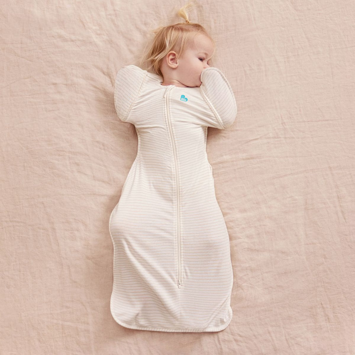 Love To Dream Swaddle UP Transition Bag Lite 0.2 (Breton Stripe Tan)