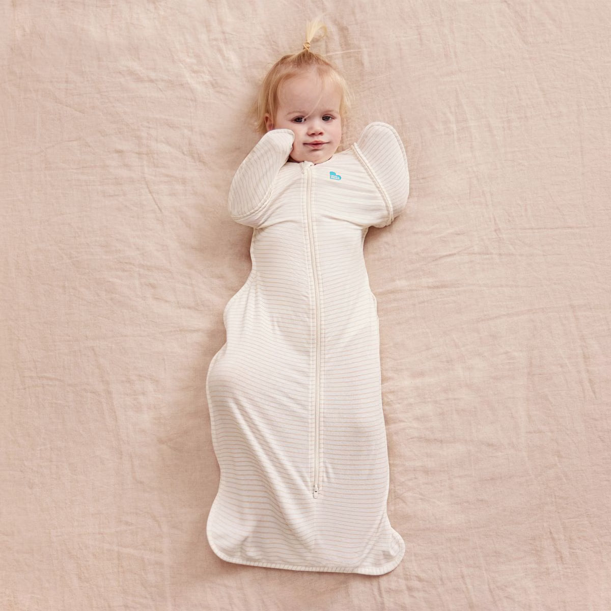 Love To Dream Swaddle UP Transition Bag Lite 0.2 (Breton Stripe Tan)