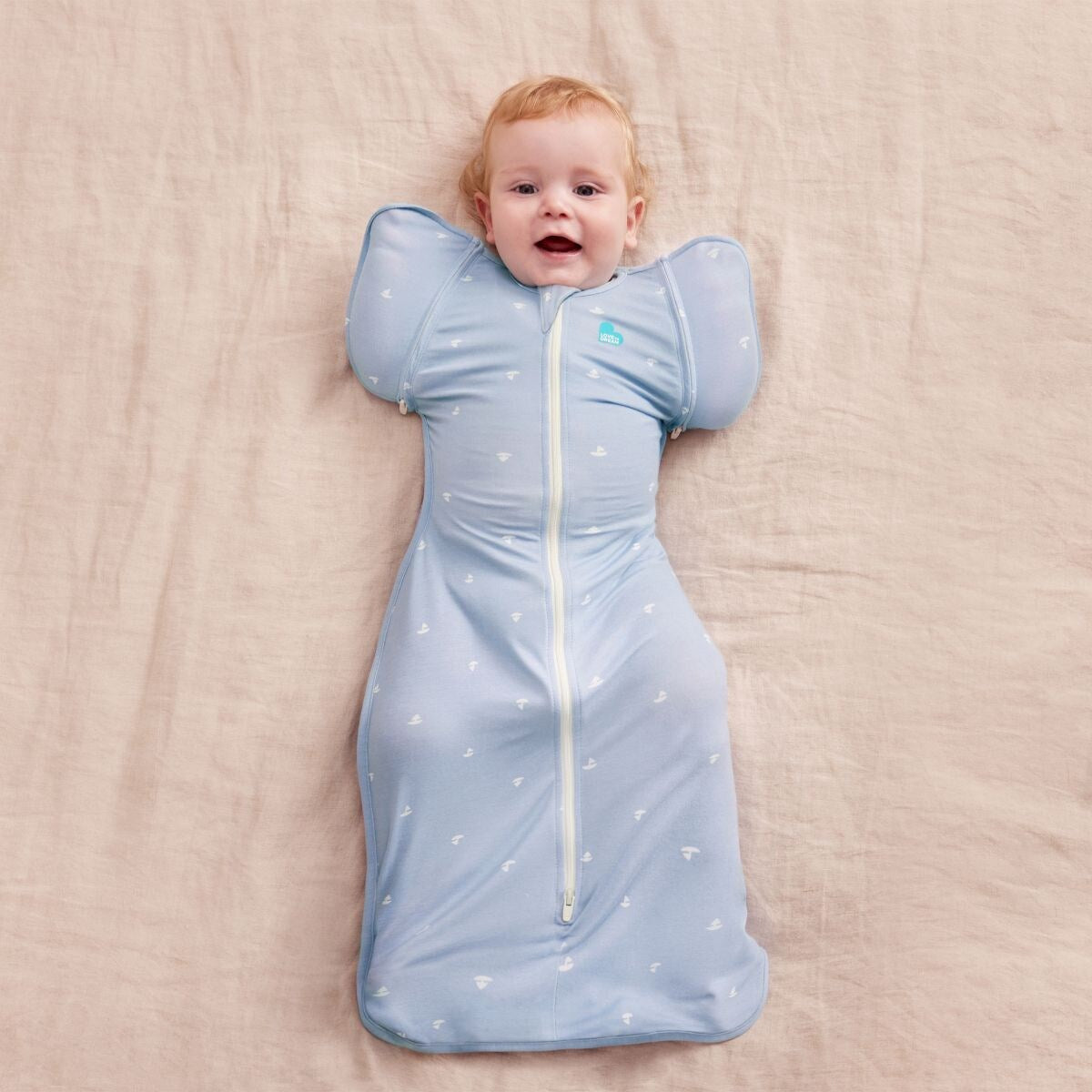Love To Dream Swaddle UP Transition Bag Bamboo - Mist Blue