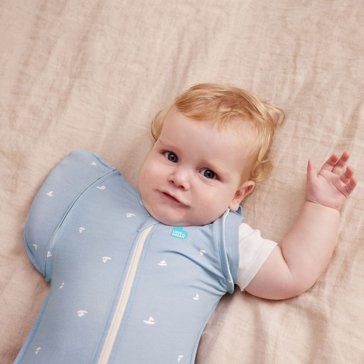 Love To Dream Swaddle UP Transition Bag Bamboo - Mist Blue