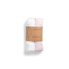 Little Rei 70sq Bamboo Swaddle Blankets - 2pc