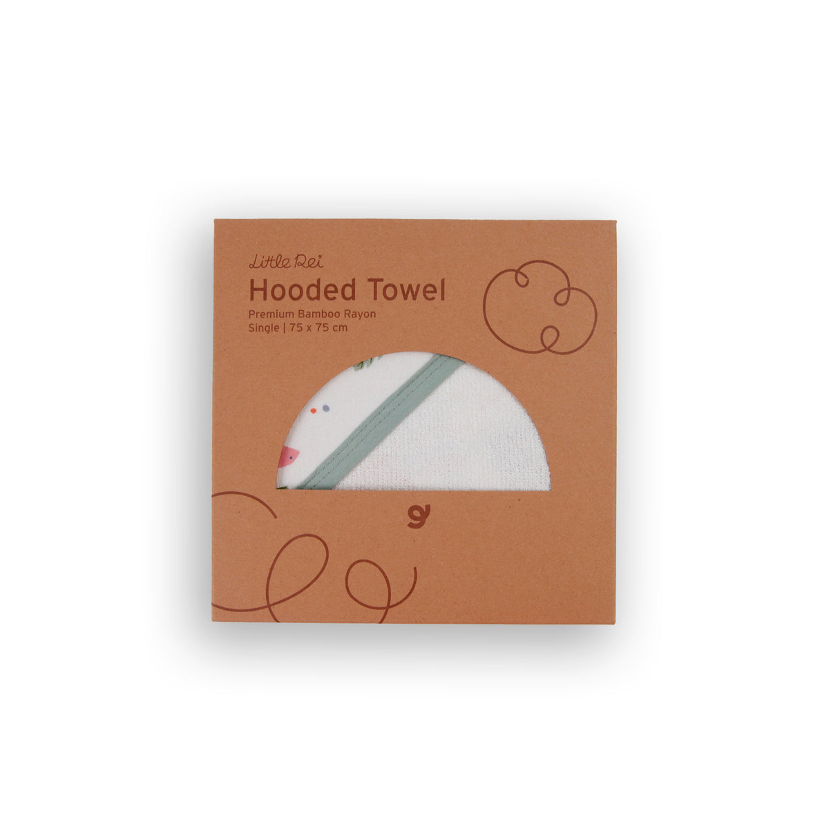 Little Rei Bamboo Hooded Towel