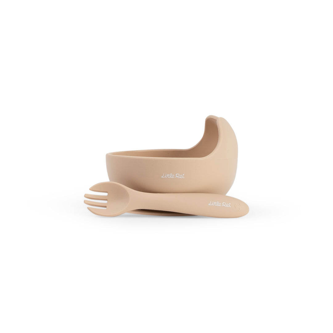 Little Rei Suction Bowl with Spork