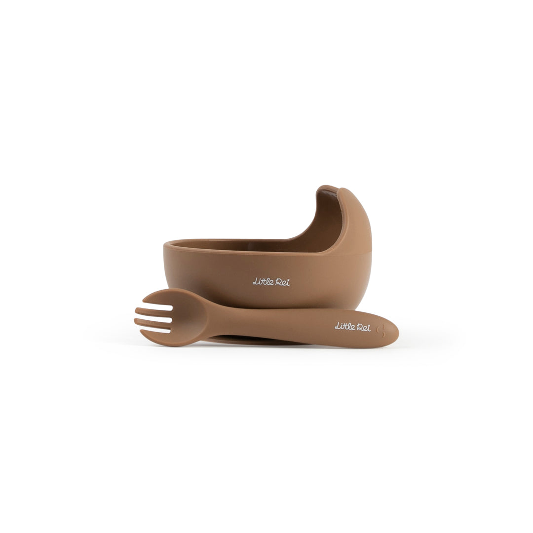 Little Rei Suction Bowl with Spork