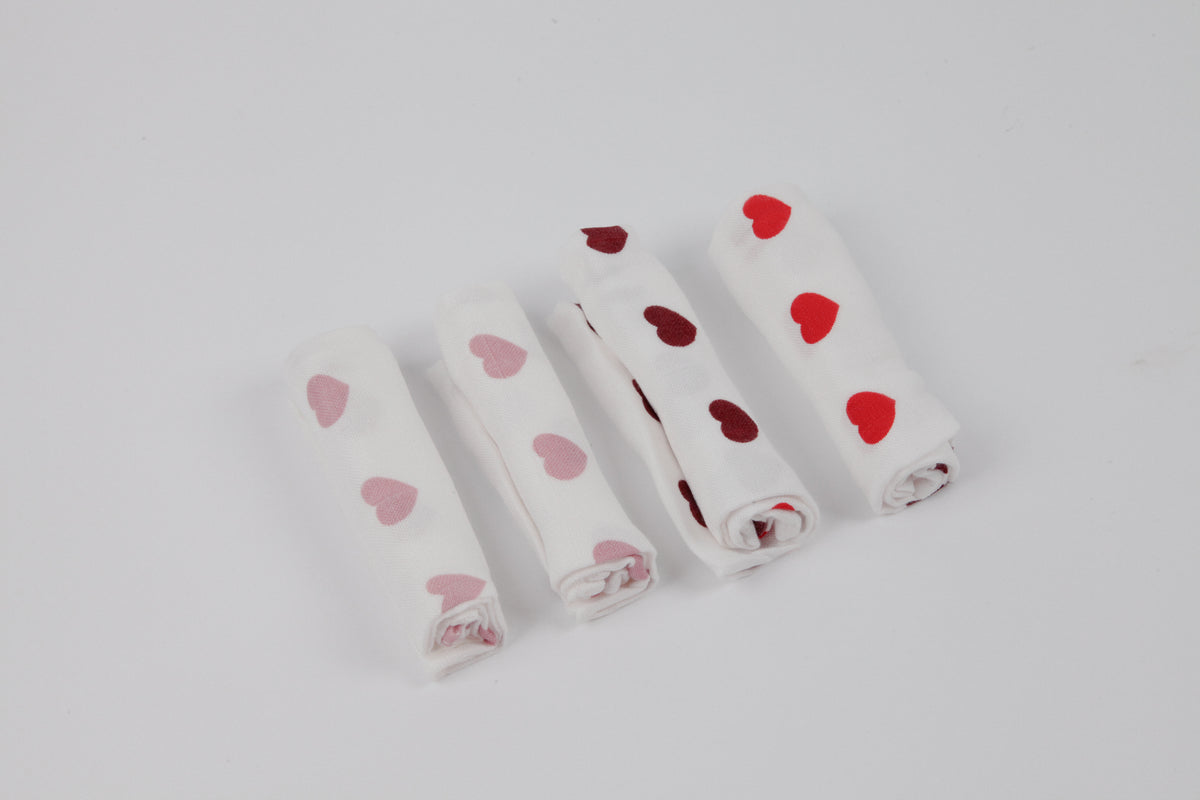 Little Rei Bamboo Wash Cloth 4pc