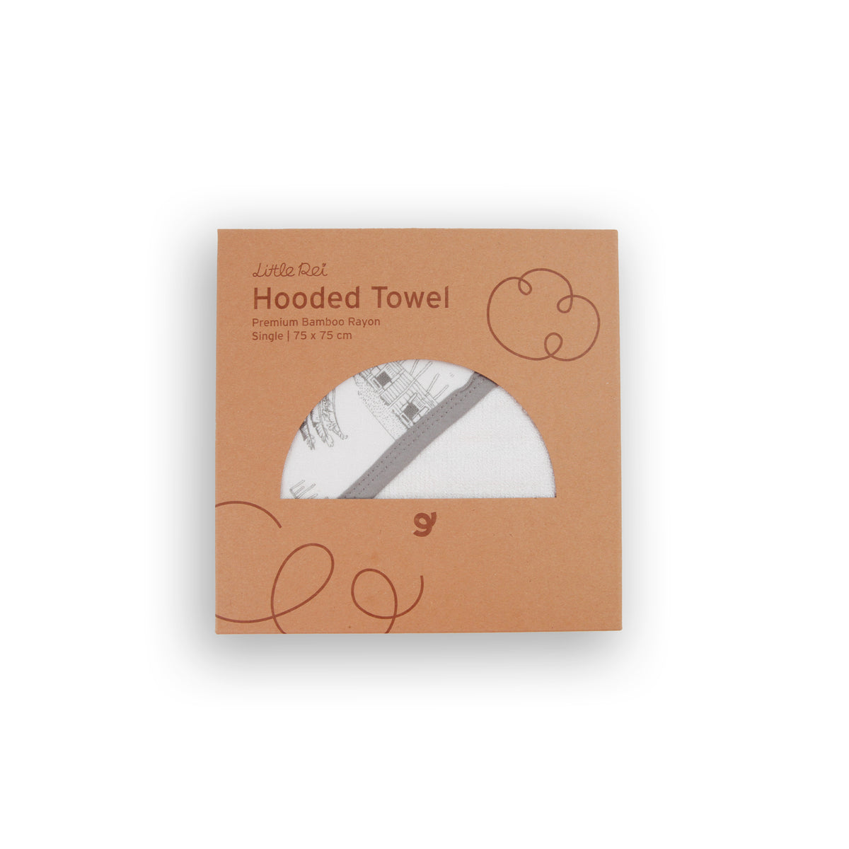 Little Rei Bamboo Hooded Towel