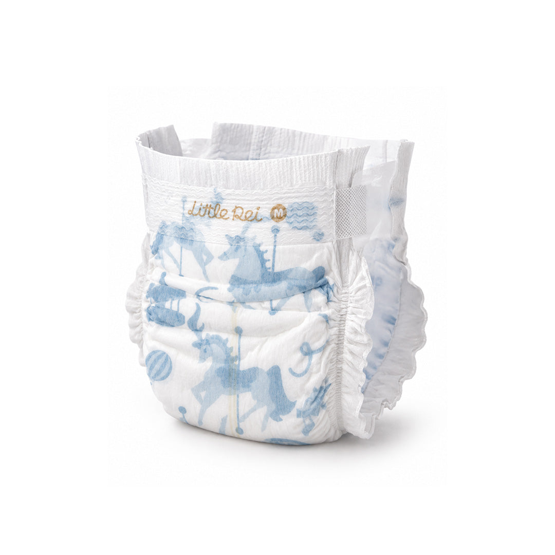 Little Rei Eco-Conscious Luxury Tape Diapers (Travel Pack, 8pc)