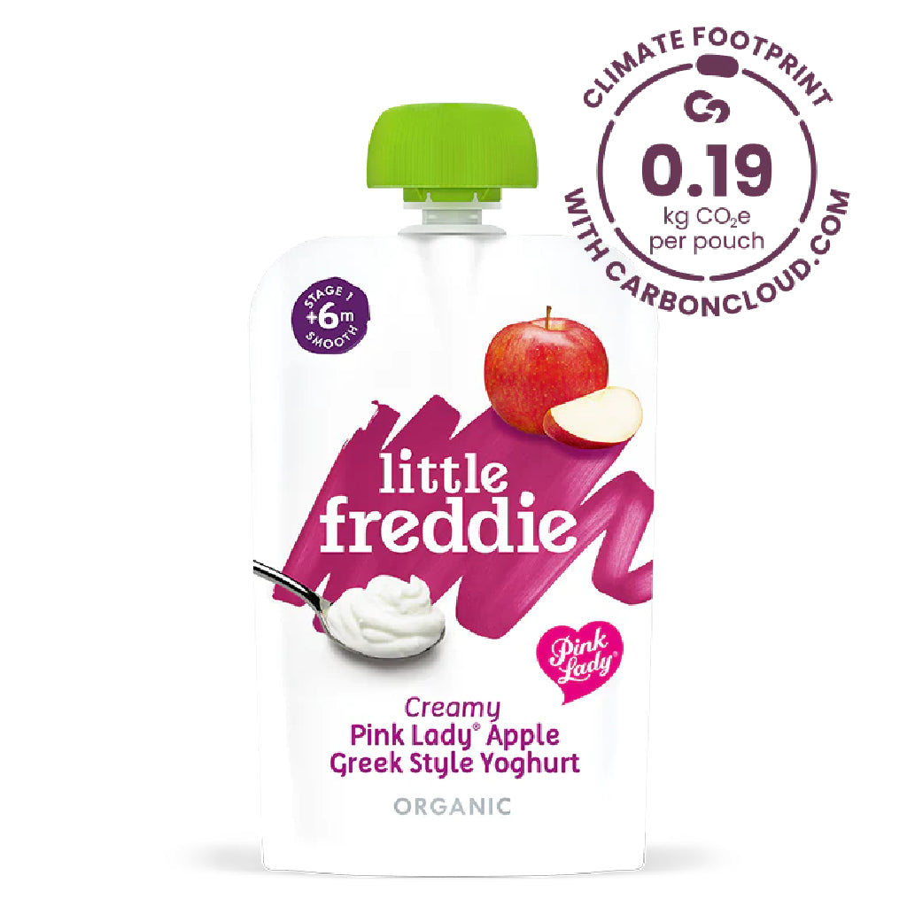 Little Freddie Pink Lady Apple Greek Style Yoghurt (Pack of 6)