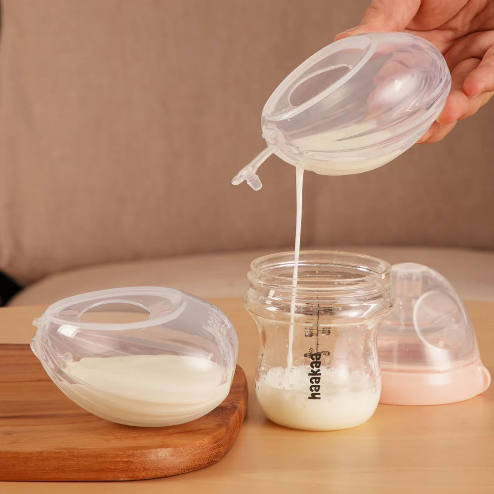 Haakaa Shell Wearable Silicone Breast Pump 120ML 2 Pack