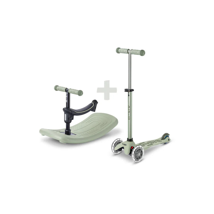 Micro Mini Scooter Deluxe Rock & Go LED