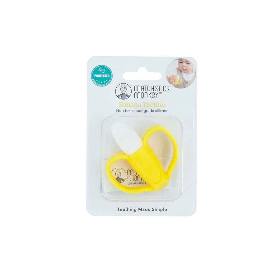 Matchstick Monkey Banana Soother and Teether