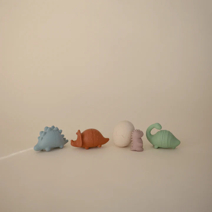 Mushie Dino Mold Free Bath Play Set