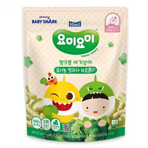Maeil Organic Rice Snack - Green Stage 1 (Broccoli)