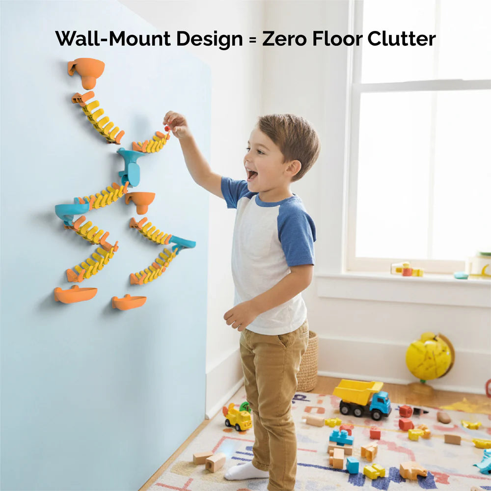 Oribel VertiPlay Builder Set Magnetic Marble Run