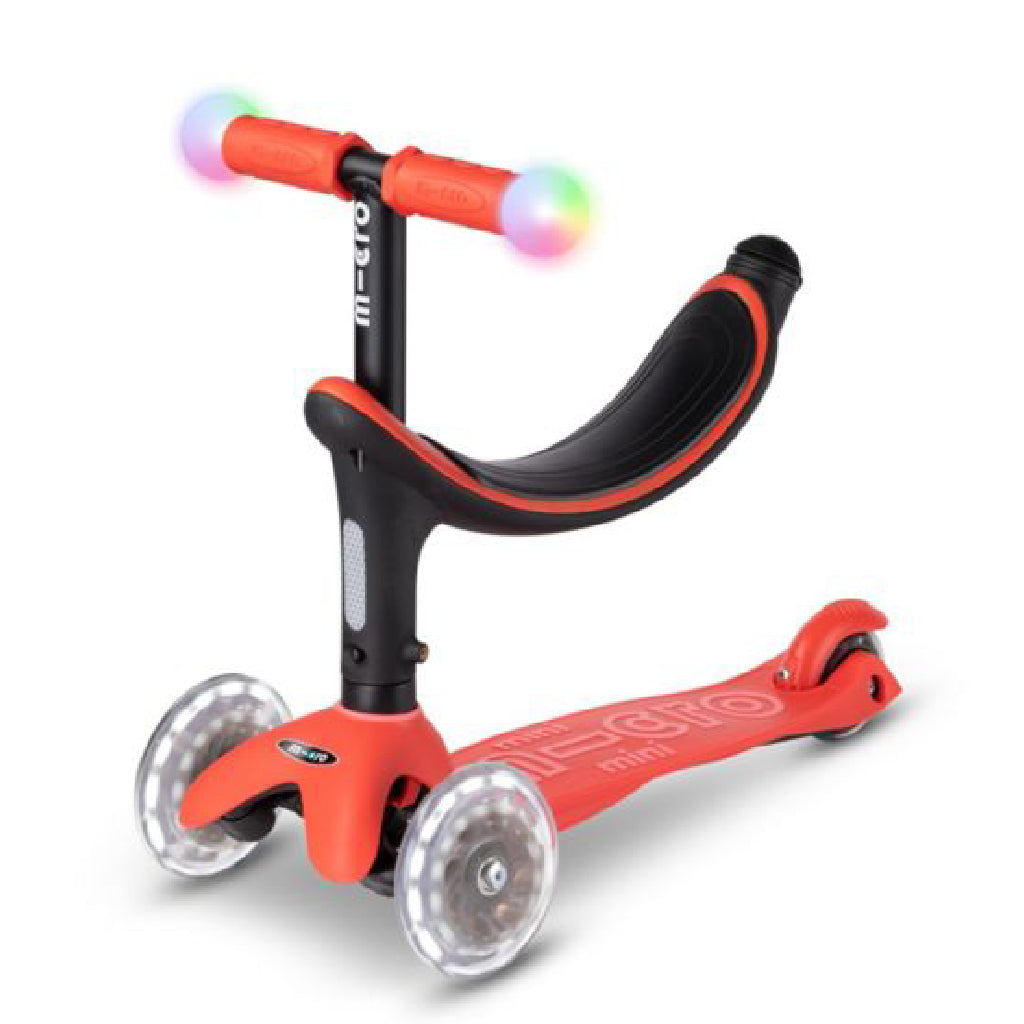 Micro Mini2Grow Deluxe Magic Scooter (LED on Wheels + Handles)