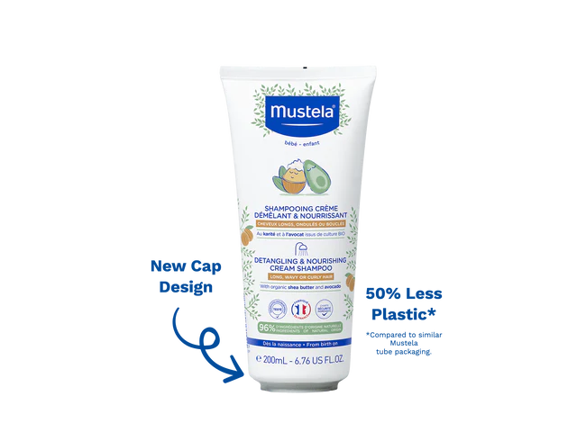 Mustela Detangling & Nourishing Cream Shampoo