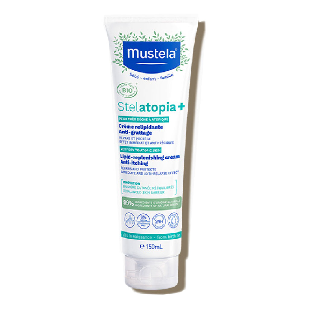 Mustela Organic Stelatopia Lipid Replenishing Cream 150ml