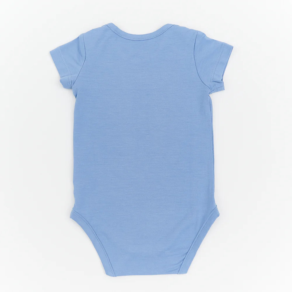 Not Too Big Short Sleeve Bamboo Bodysuit (3 Pack)