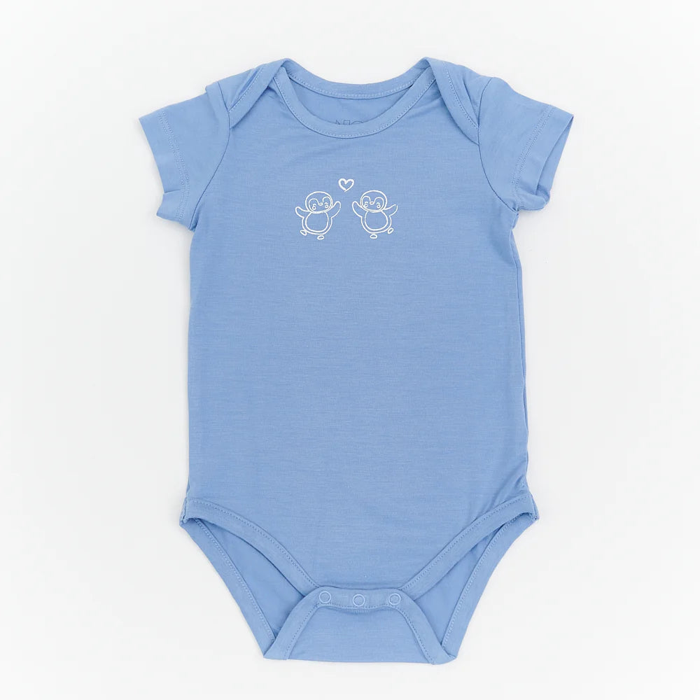 Not Too Big Short Sleeve Bamboo Bodysuit (3 Pack)