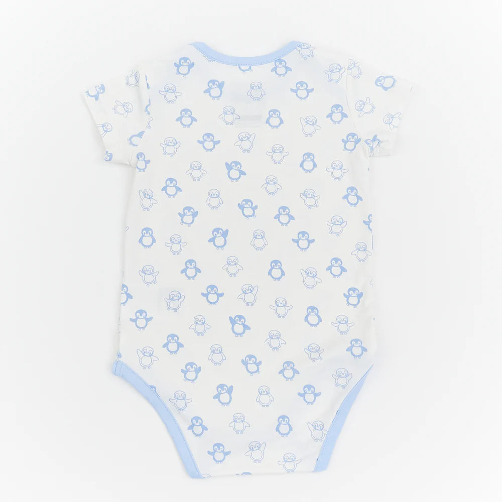 Not Too Big Short Sleeve Bamboo Bodysuit (3 Pack)