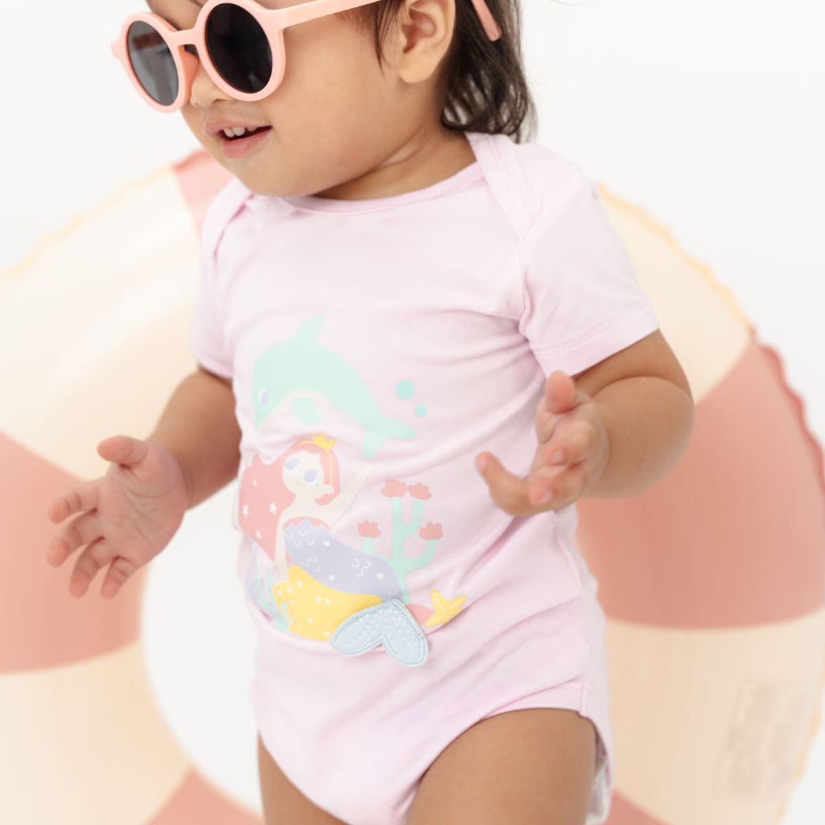 Not Too Big Short Sleeve Bamboo Bodysuit (3 Pack)