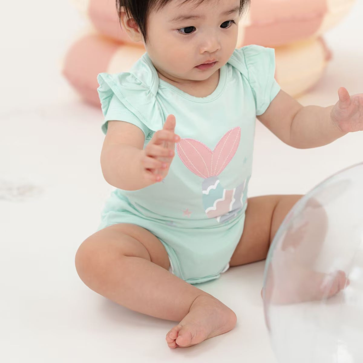 Not Too Big Short Sleeve Bamboo Bodysuit (3 Pack)