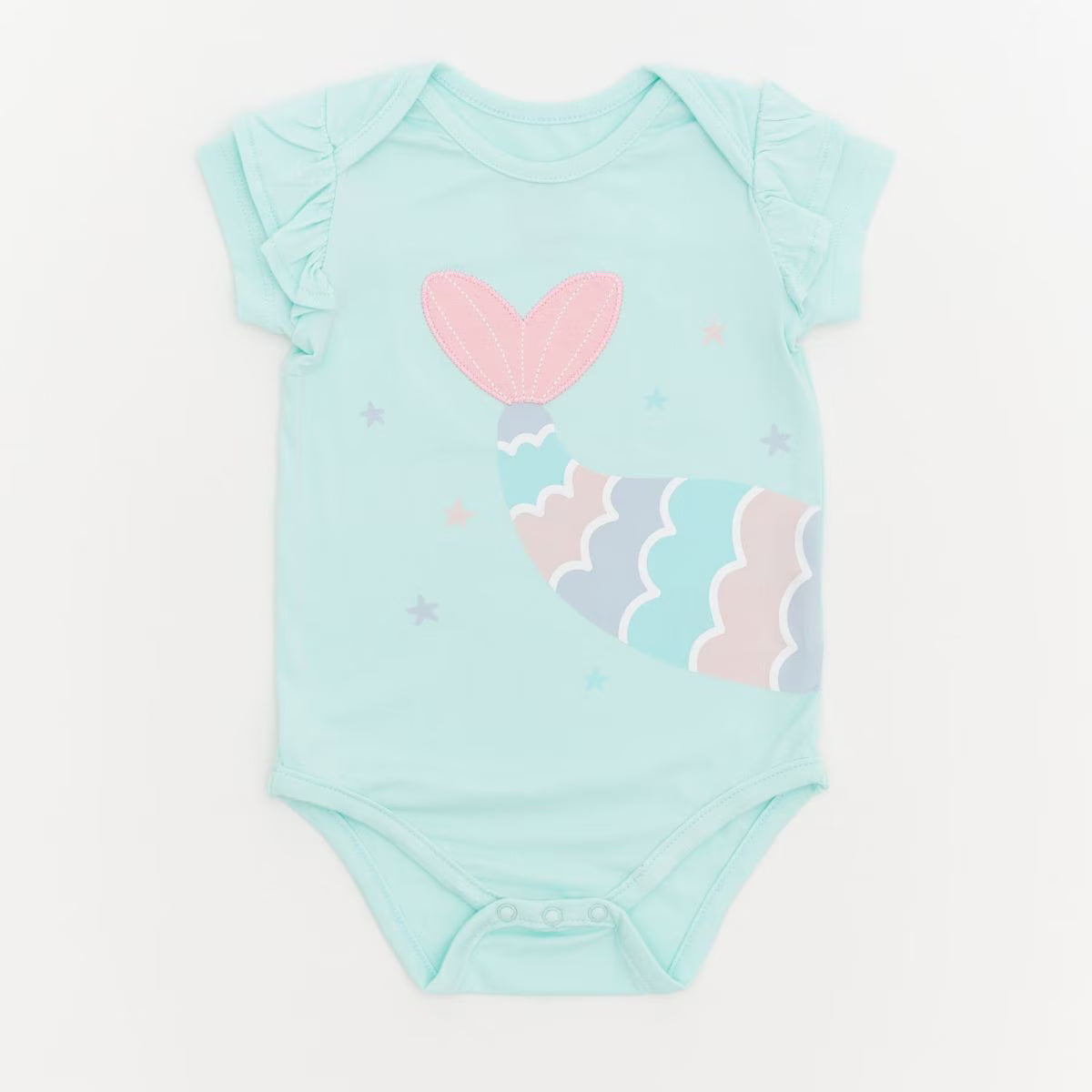 Not Too Big Short Sleeve Bamboo Bodysuit (3 Pack)