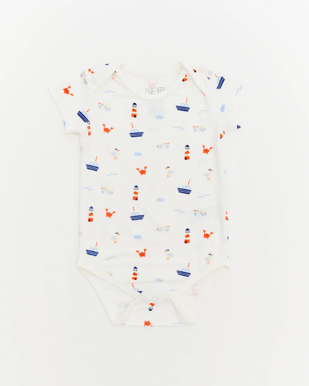 Not Too Big Short Sleeve Bamboo Bodysuit (3 Pack)