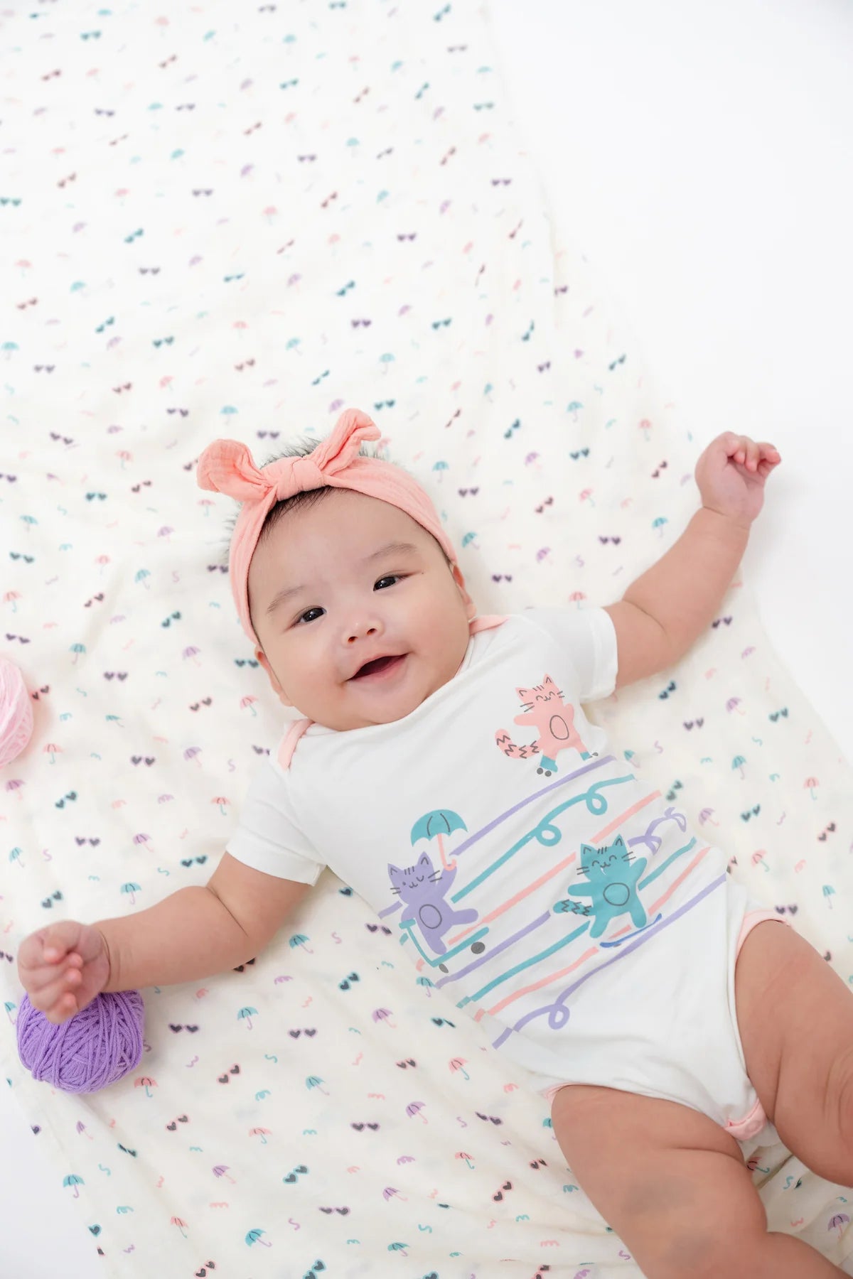 Not Too Big Kitten Bodysuit (3 Pack)