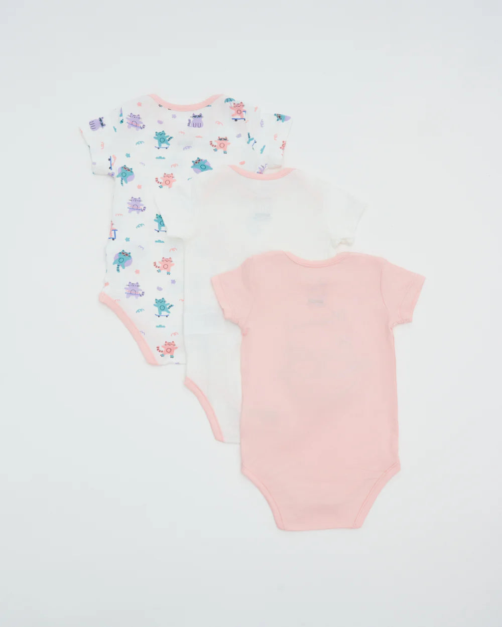 Not Too Big Kitten Bodysuit (3 Pack)