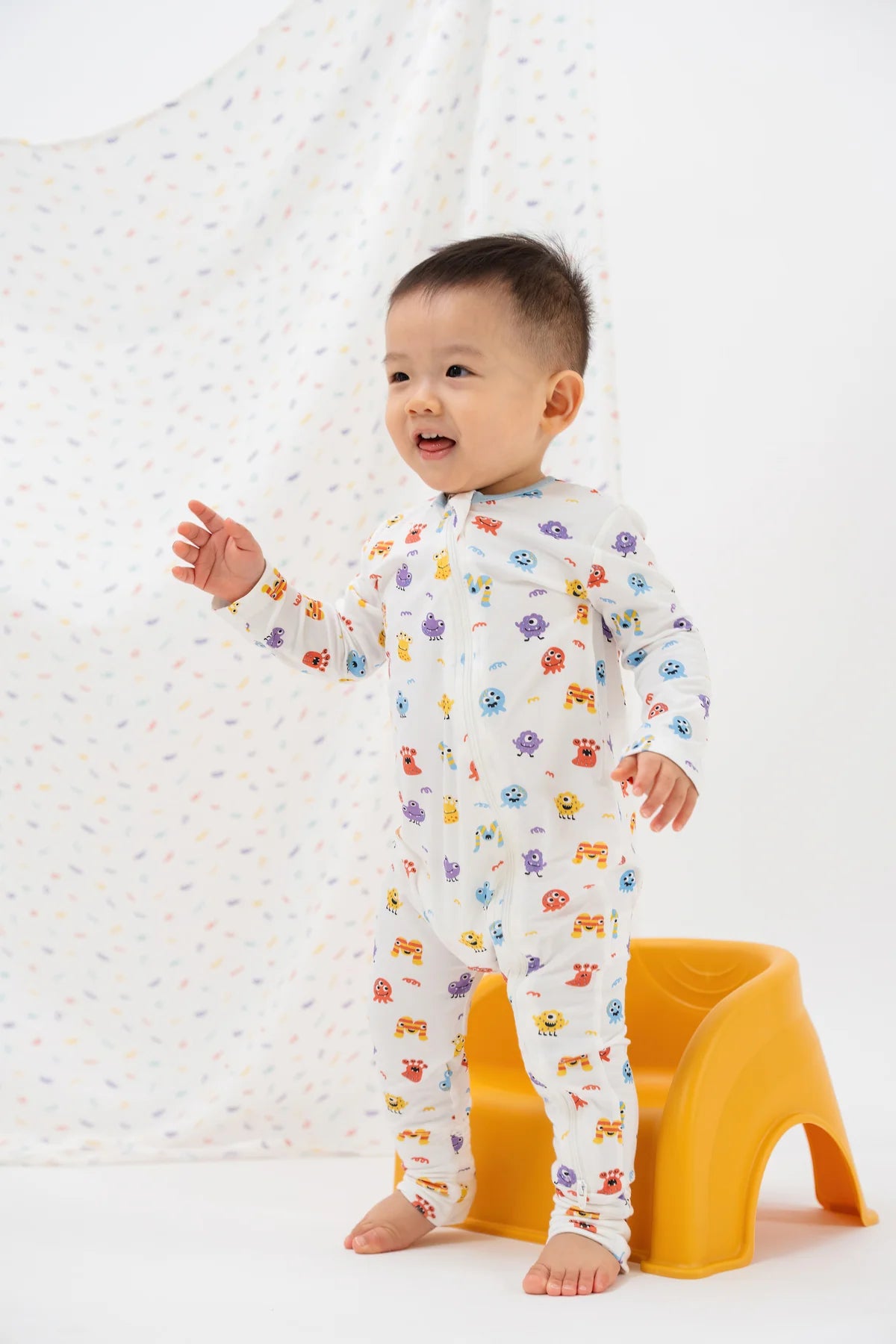 Not Too Big Monster Sleepsuit (2 Pack)