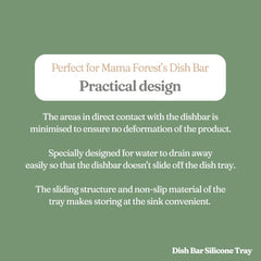 Mamaforest Dish Bar Silicone Tray