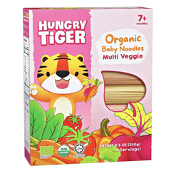Hungry Tiger Organic Baby Noodles - Multi Veggie