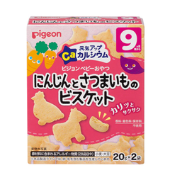 Pigeon Baby Biscuits Carrot and Sweet Potato (2 Packs x 20g)