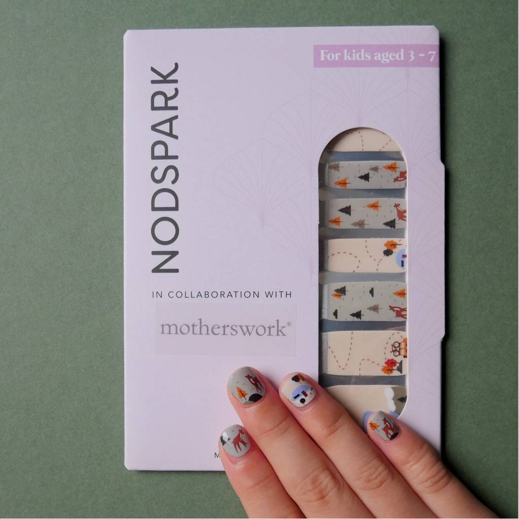 Motherswork x Nodspark Nail Wrap Camping