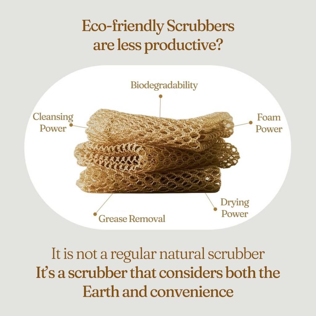 Mamaforest Biodegradable Mesh Scrubber