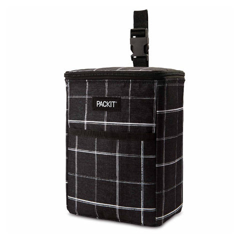 Packit Freezable Hampton Lunch Bag - Black Grid : Target