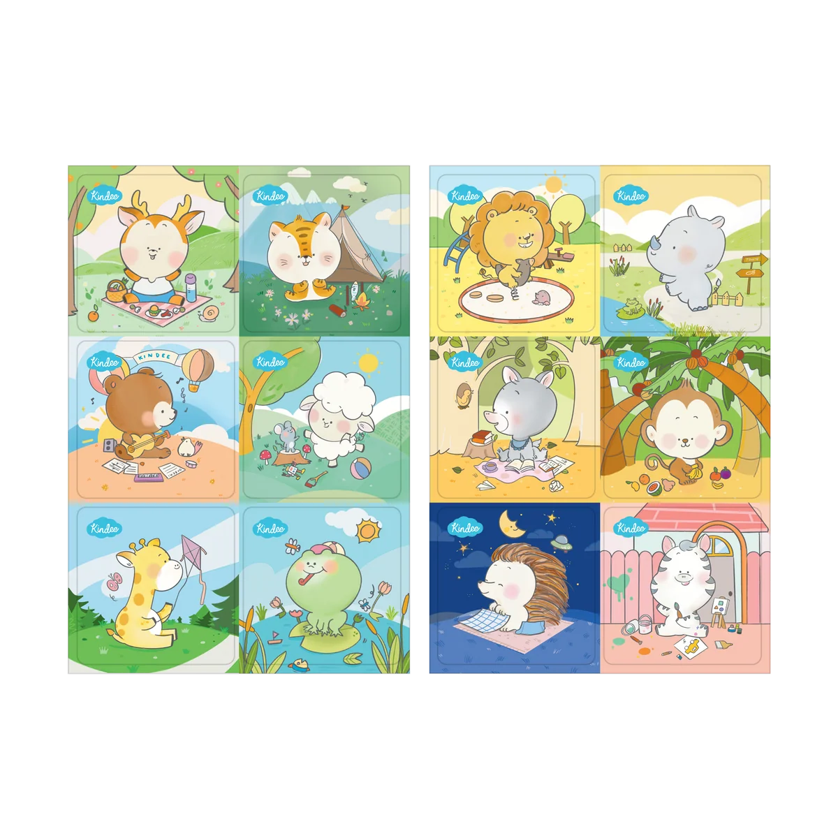 Kindee Mosquito Repellent Patch - 12 Patches (Characters Collection)