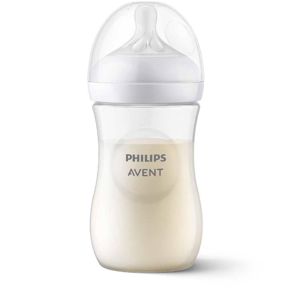 Philips Avent Natural Response Baby Bottle Single Plain - 3 Sizes