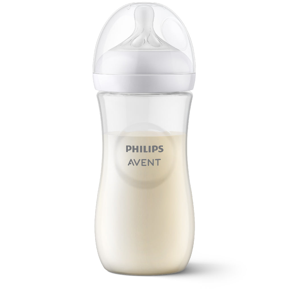 Philips Avent Natural Response Baby Bottle Single Plain - 3 Sizes