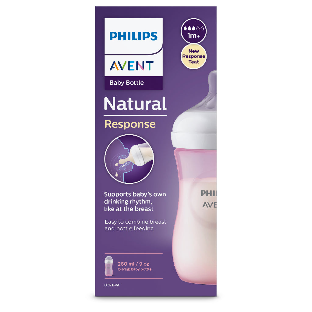 Philips Avent Natural Response Baby Bottle Single 260ml