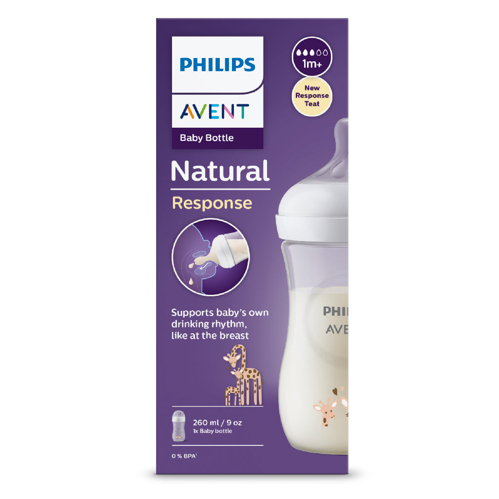 Philips Avent Natural Response Baby Bottle Single 260ml