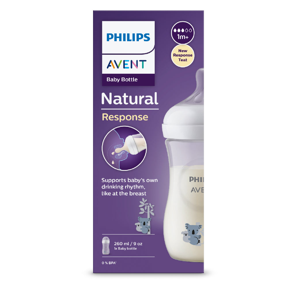 Philips Avent Natural Response Baby Bottle Single 260ml