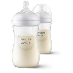 Philips Avent Natural Response Baby Bottle Twin - 3 Sizes