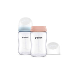 Pigeon Softouch Nursing Bottle Without Nipple T-Ester 200ml (2 Pack)