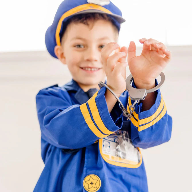 Melissa & Doug Police Officer Role Play Costume Set