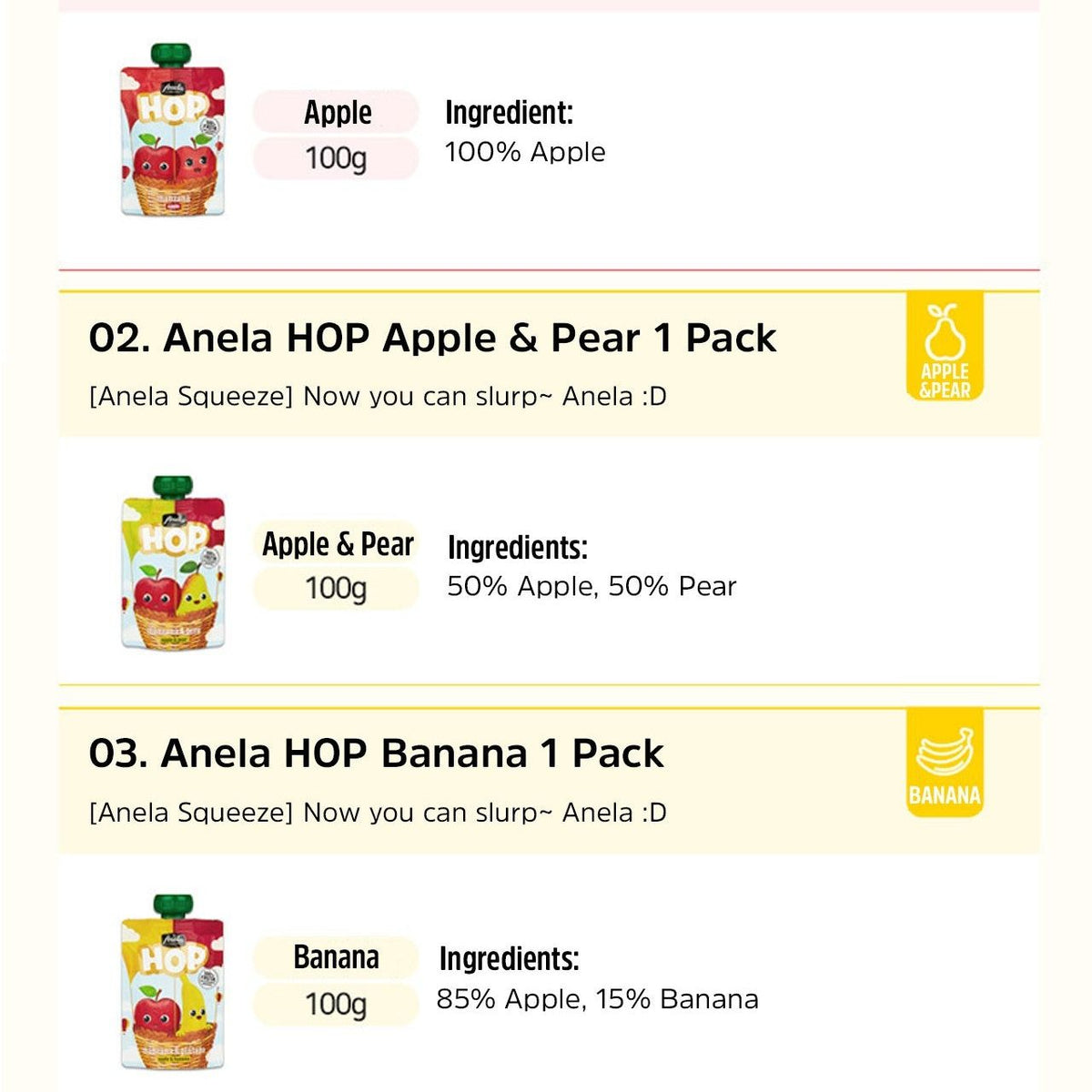 Anela Scoop - Banana