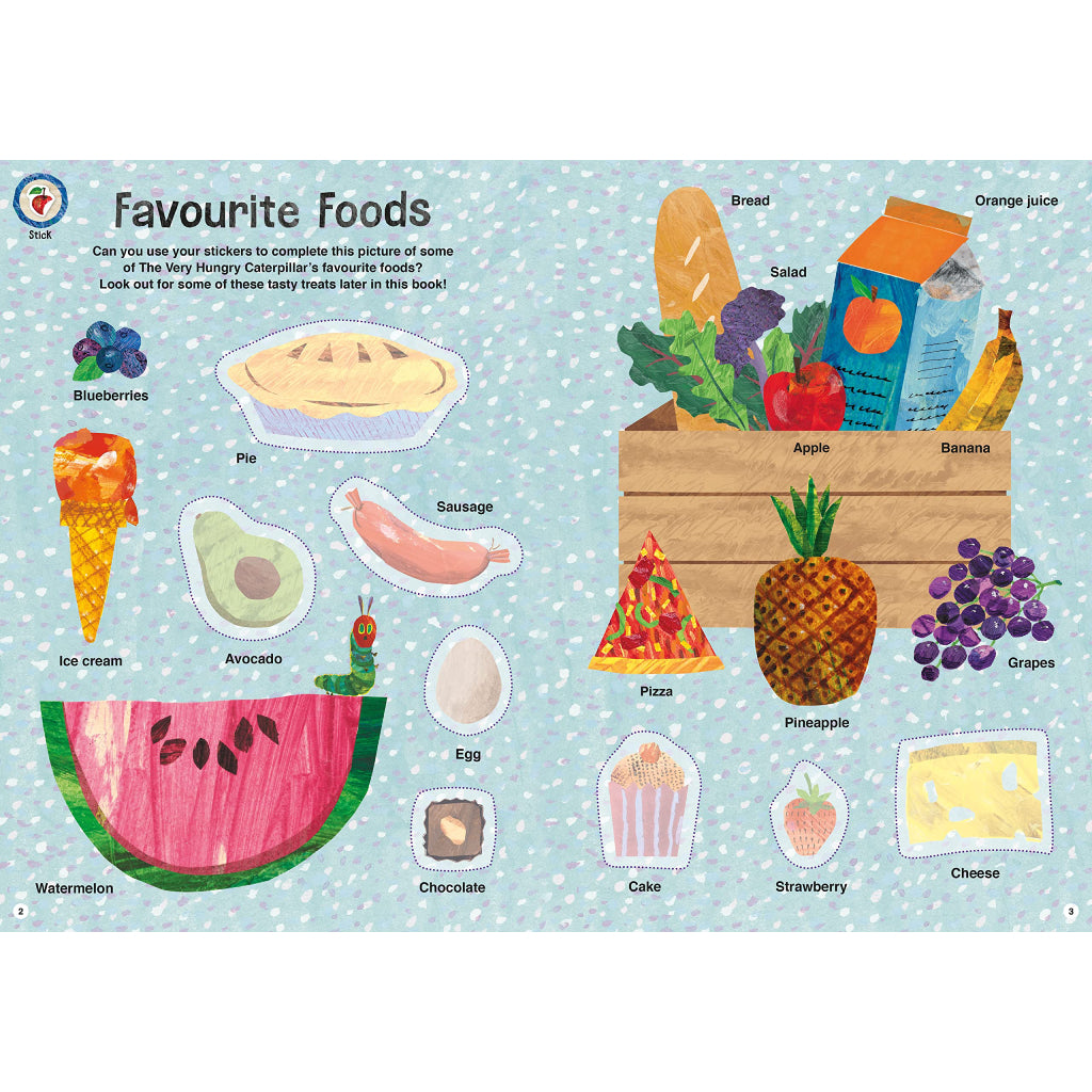 Puffin Books: The Very Hungry Caterpillar's Feast Sticker and Colouring Book