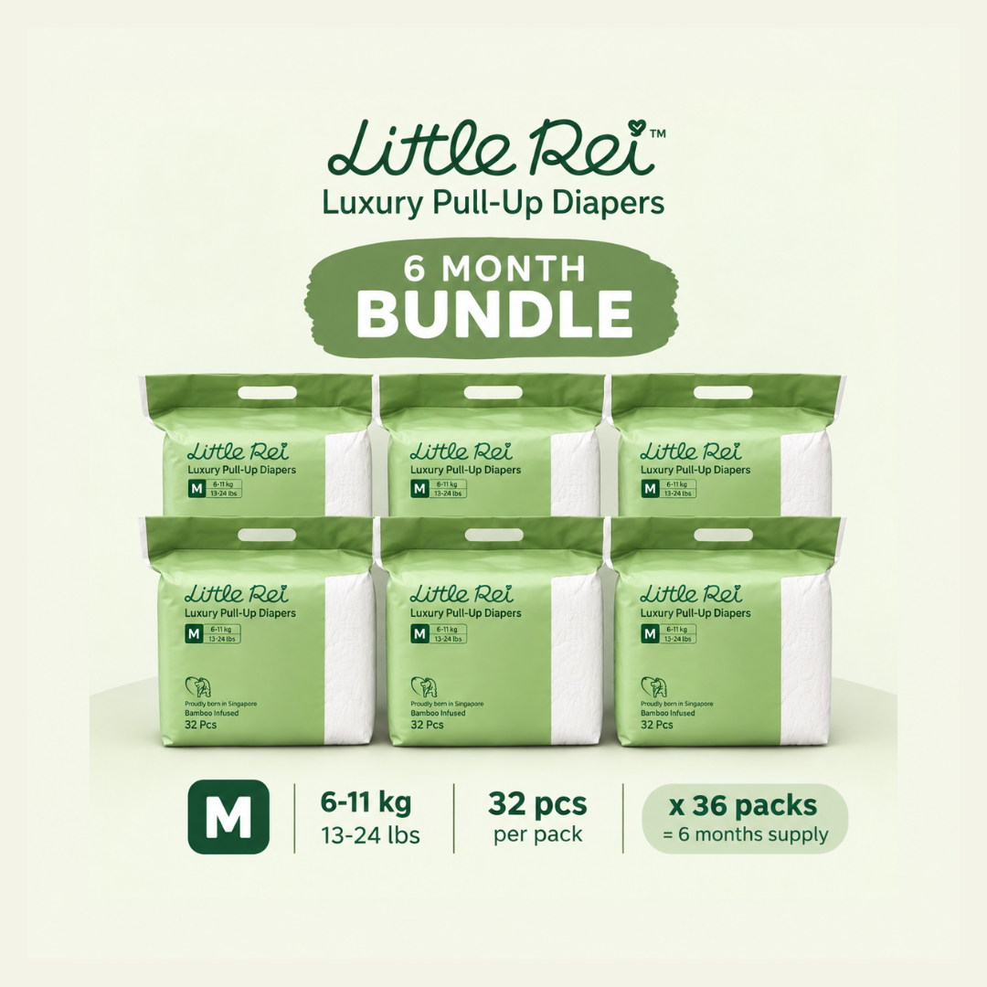 (6 Month Bundle) Little Rei Luxury Pull Up Diapers