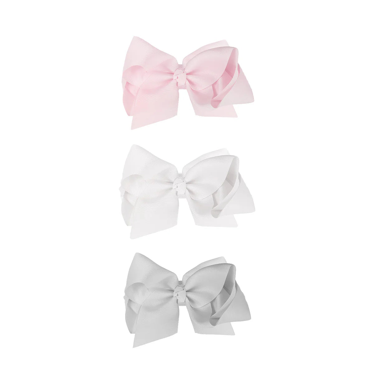 Raph&Remy Premium 2.5" Newborn Baby Headbands & Clips Trio Pack